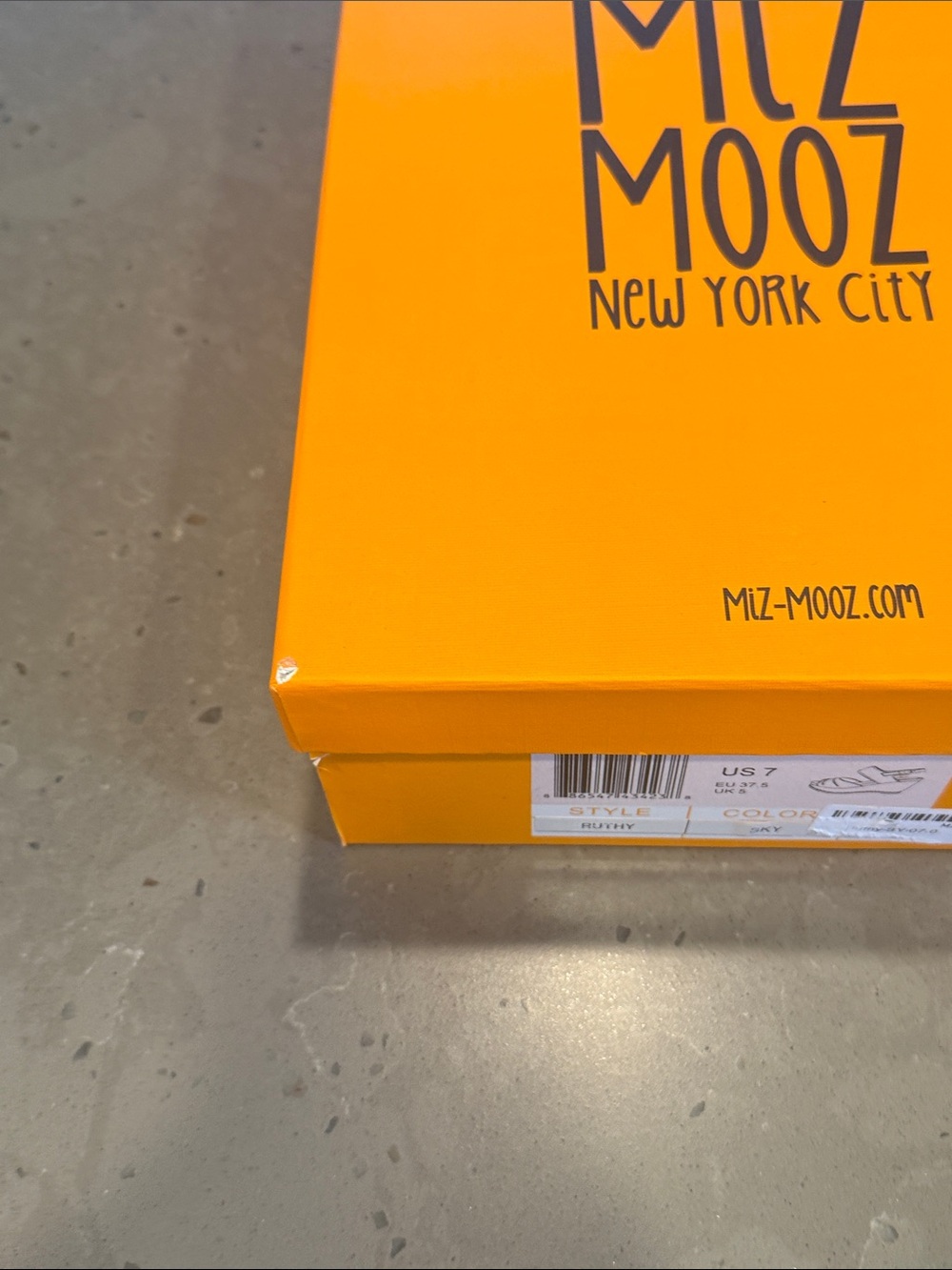 Miz Mooz Ruthy Wedge Wedge Sandal in Sky - Picture 6 of 8